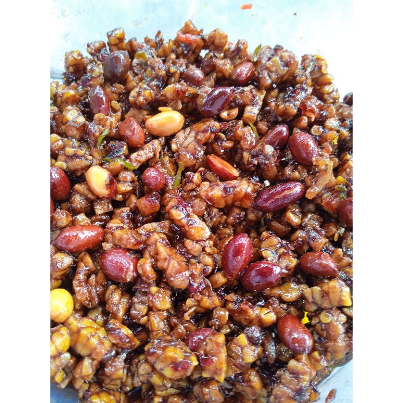 

Tempe kacang pedas manis 500g( 1/2 kilo)