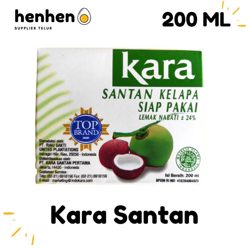 

KARA SANTAN KELAPA 200ML Henhen