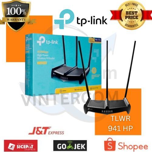 TPLINK TLWR941HP 450Mbps High Power Wireless N Router / tp link tl wr941hp