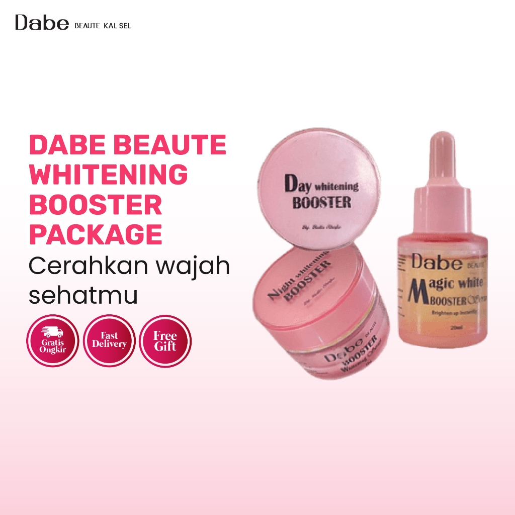 [ FREE GIFT ]Dabe Beaute Whitening Booster Package