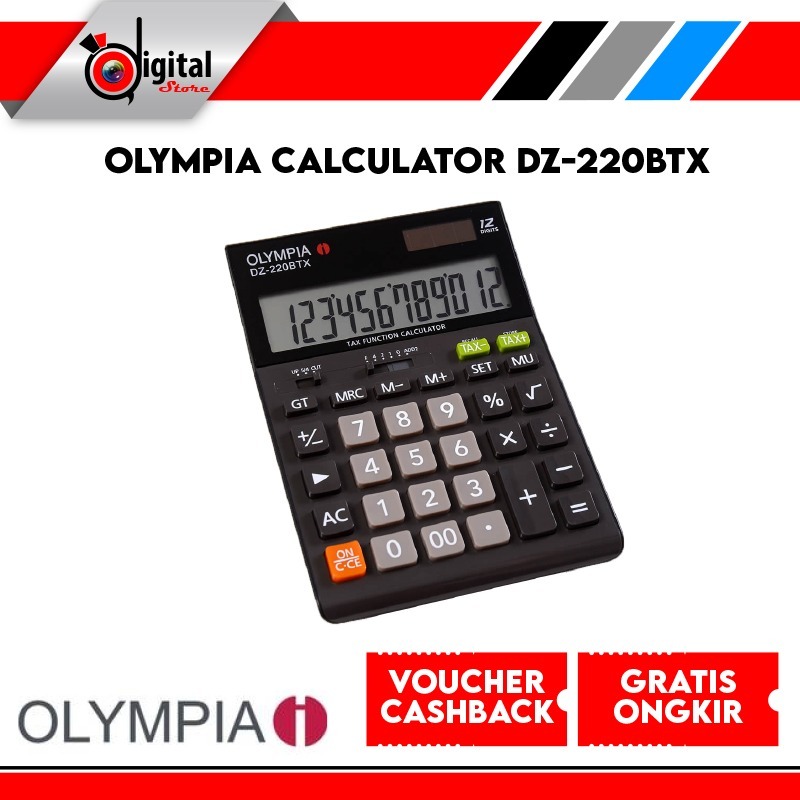 

OLYMPIA CALCULATOR DZ-220BTX - Kalkulator