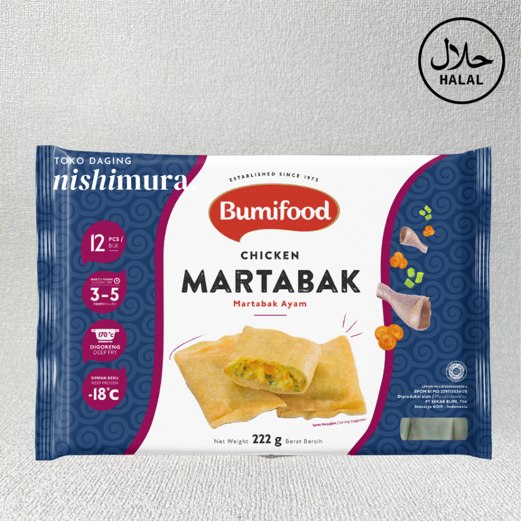 

Martabak Ayam Bumifood - Goreng Instan Tanpa Dicairkan Bumi Food