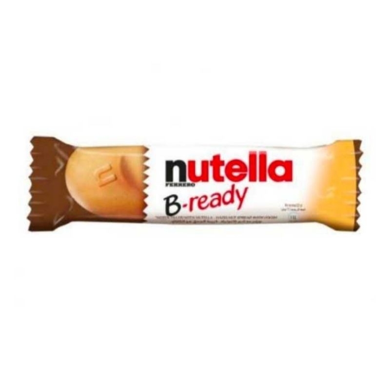 

Nutella B-ready Wafer Coklat Ferrero Hazelnut 22g 1pcs b ready