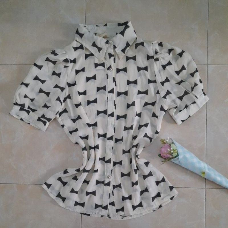 Sale Atasan Blouse Wanita Uniqlo