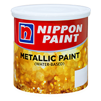 Nippon METALLIC PAINT WATER-BASED 750 CC/ Cat Gold Emas Metalik 750 Ml SEMUA WARNA