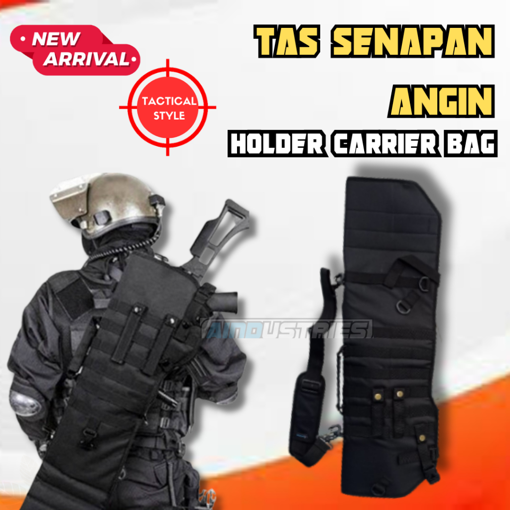 Tas UKLIK Goppul Night Furry. Holder Carrier Design RIngkas Bisa dilipat