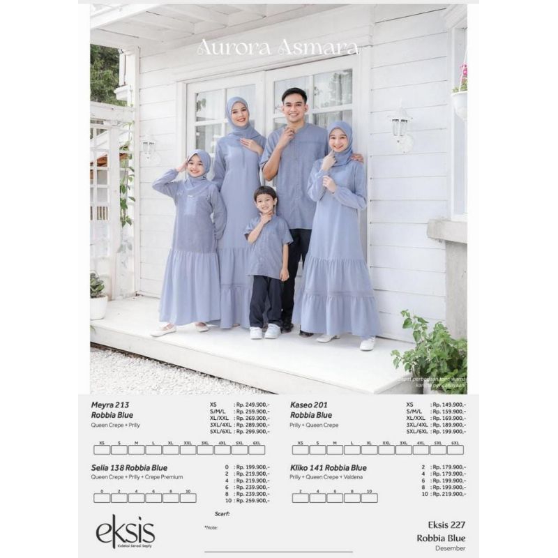 eksis 227 Robbia blue dari seply