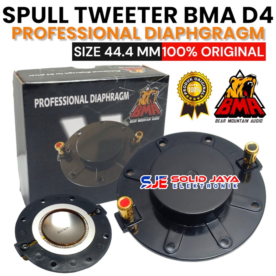 SPUL TWITER BMA D4 D-4 D 4 TWETER 44,4 MM 44.4 TWEETER 44,4MM 44.4MM TWETER RECONE KIT HIGH HI SPOL 
