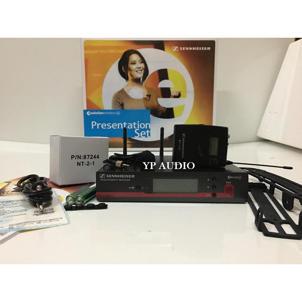 Mic wireless SENNHEISER EW 122G3/ EW122G3 clip on/EW 122G3