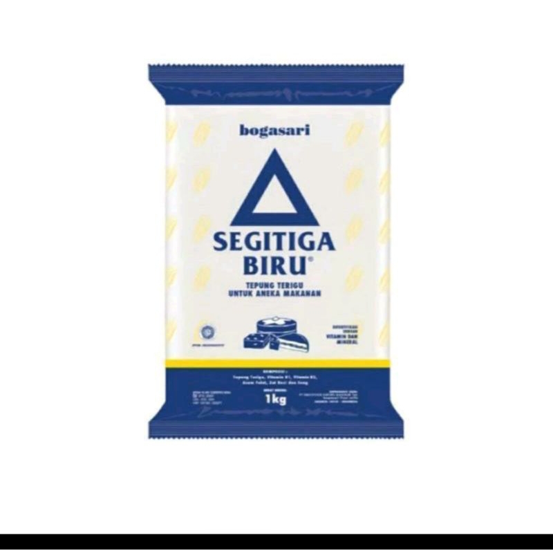 

TEPUNG TERIGU SEGITIGA BIRU 1 KG