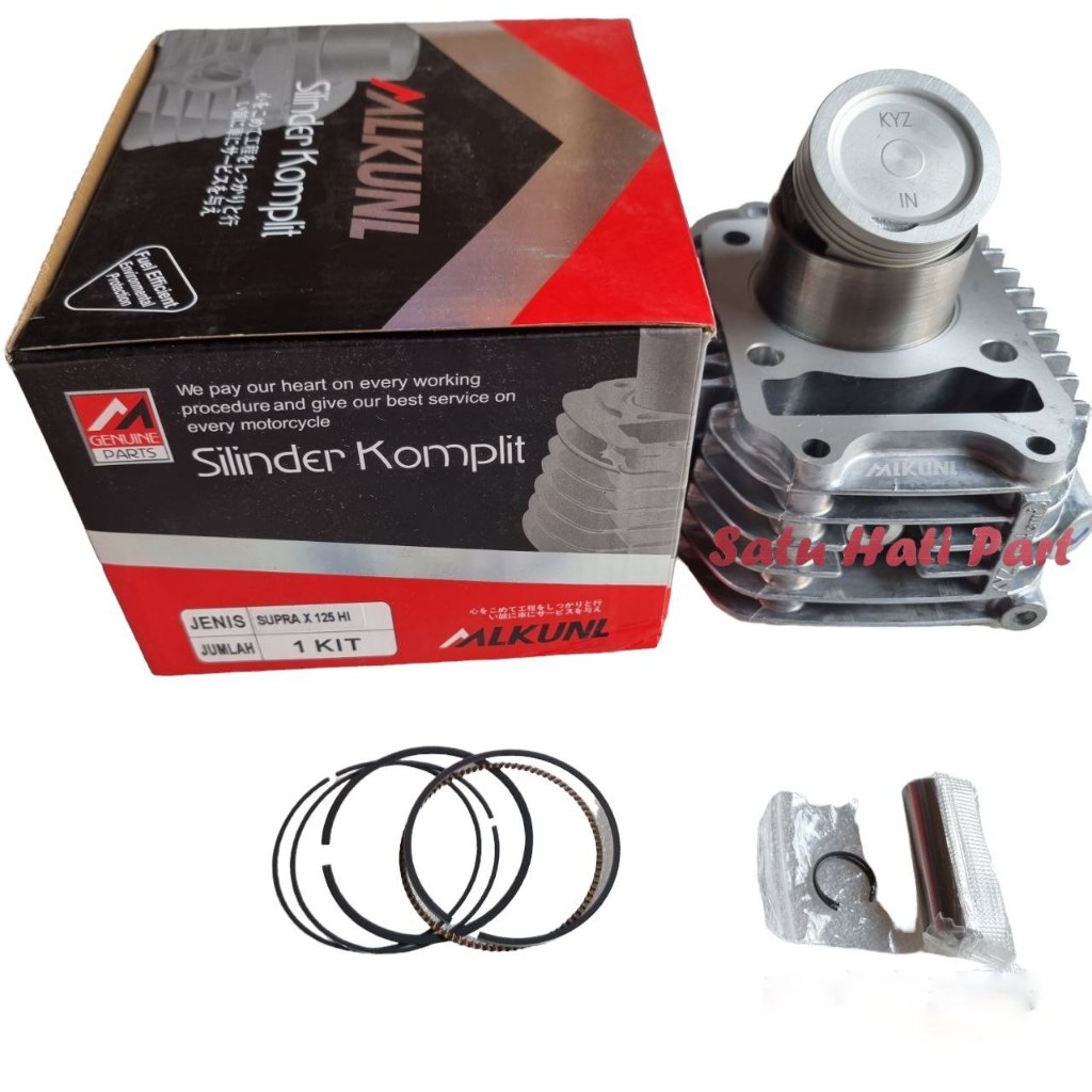Blok Assy Komplit Supra X 125 HI Karbu KYZ Original Mlkunl