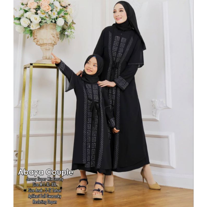 Gamis Abaya Turki / dress muslim / gamis Arab hitam