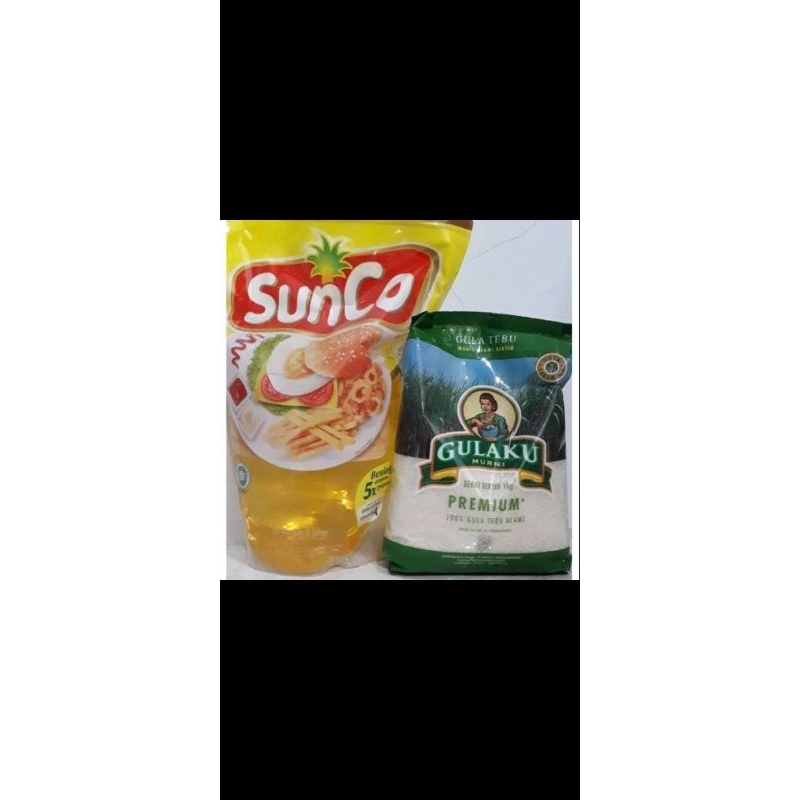 

paket sunco 2L dan Gulaku1kg