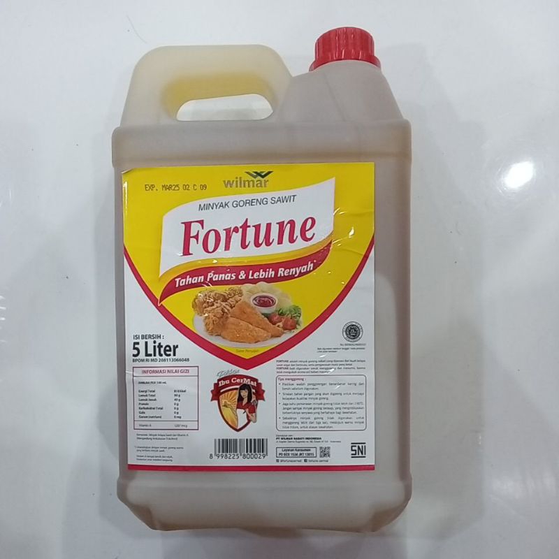 

Mahbubah - Fortune 5 Liter Minyak Goreng Jurigen