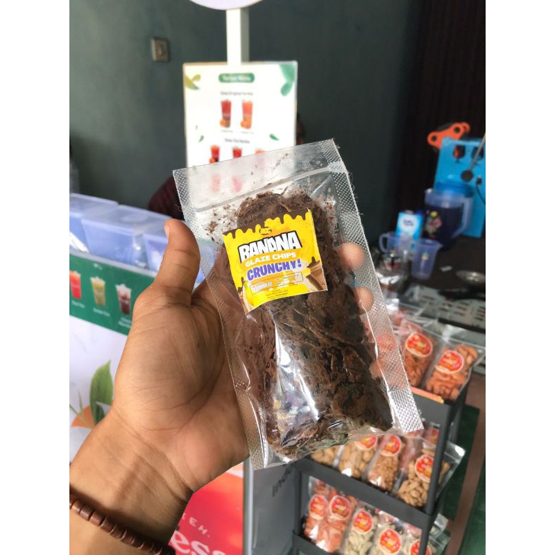 

pisang coklat lumer