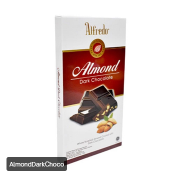 

Cokelat susu isi kacang hazel Alfredo hazelnut milk chocolate 100g[BB]