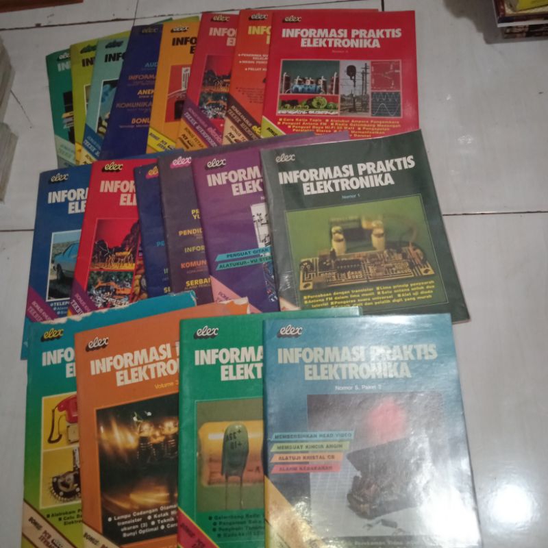 buku informasi praktis elektronika 18 buku