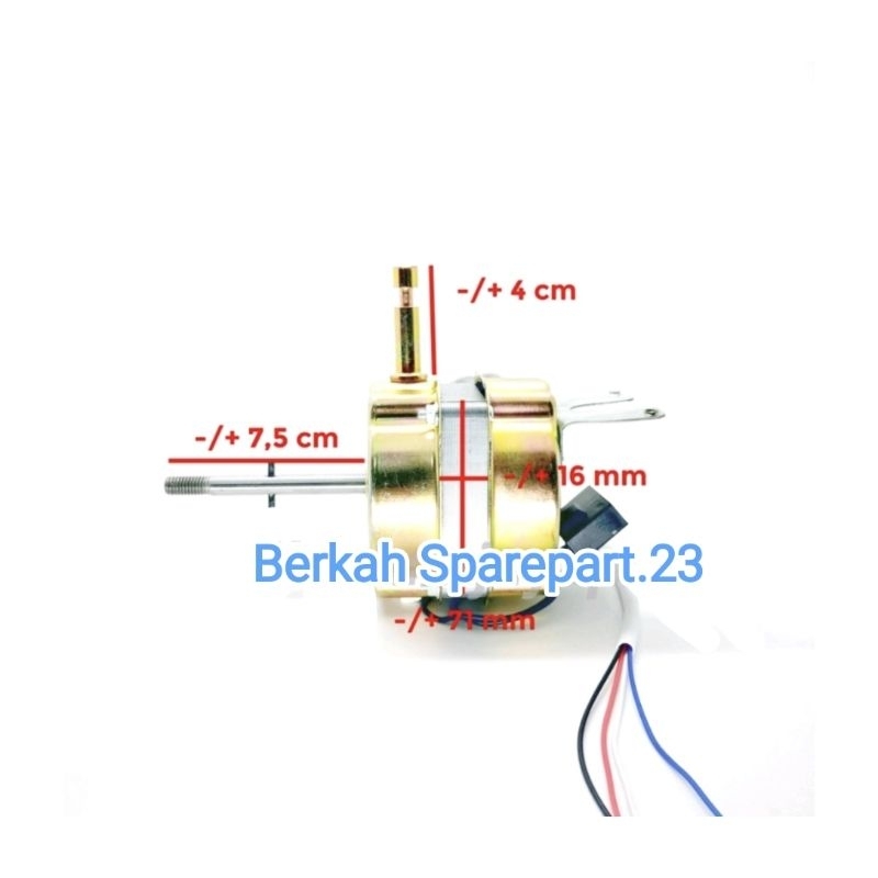 Miyako KAW-1689 RC Kipas Angin Dinding Remote 16 Inch