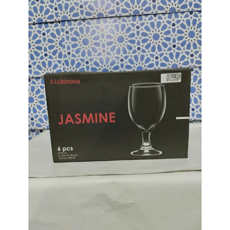 GELAS KACA CITINOVA JASMINE