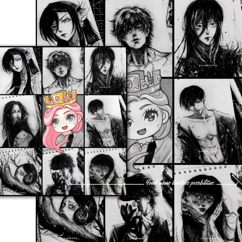 

GAMBAR SKETSA ANIME HITAM PUTIH