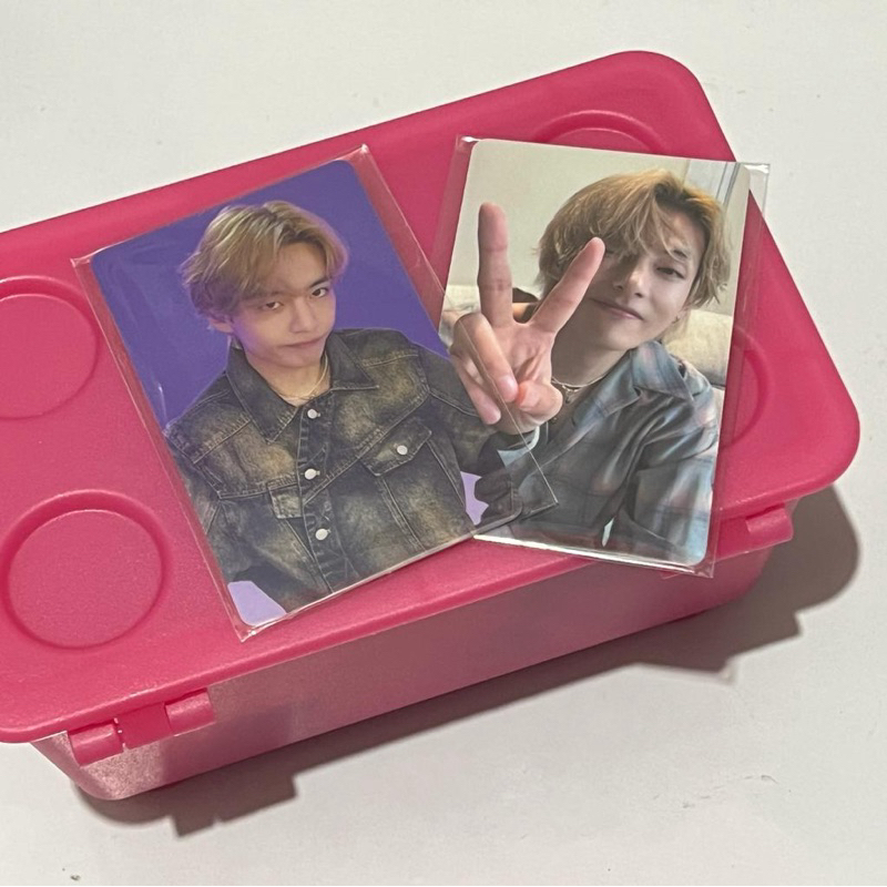 [READY] BTS V TAEHYUNG 1st Solo Album LayoVer Weverse PVC Benefit Photocard POB LD PC Lucky Draw Poc