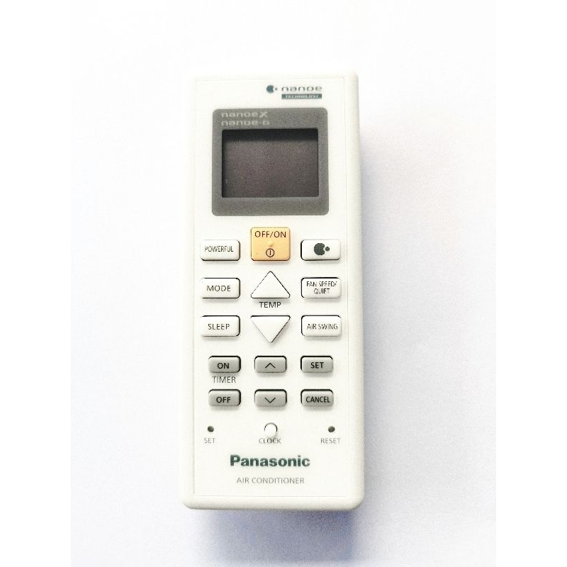 REMOT REMOTE AC PANASONICC CS-PN5WKJ CS-PN7WKJ CS-PN9WKJ CS-PN12WKJ CS-PN18WKJ ORIGINAL ASLI NANOE S