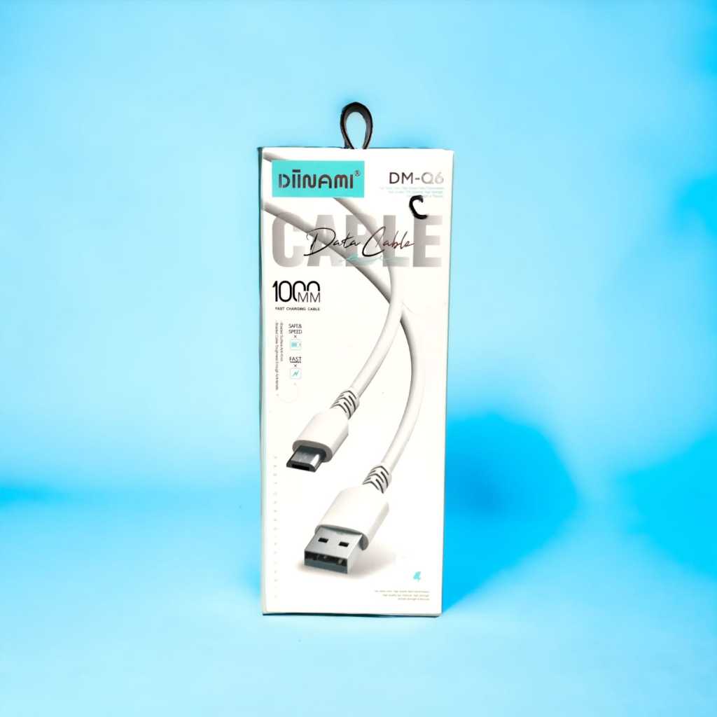KABEL DATA DIINAMI Q6 5A TYPE C DAN MICRO FAST CHARGING
