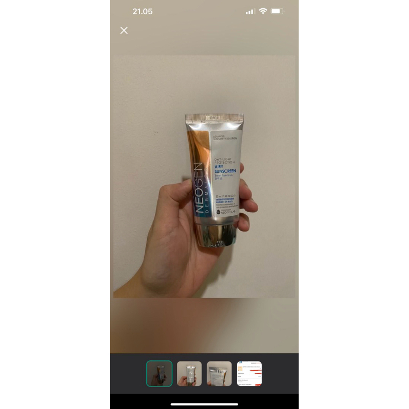 neogen airy sunscreen