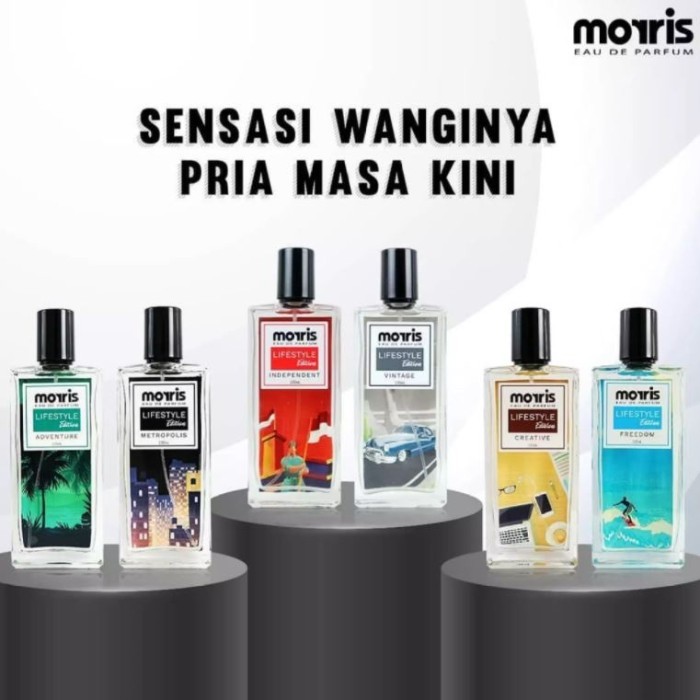 MORRIS Lifestyle Edition EDP 100 ML | Parfume Morris Pria ORIGINAL BPOM