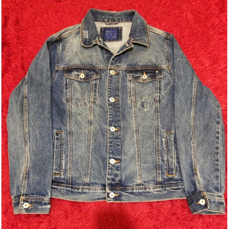 zara man jeans jacket