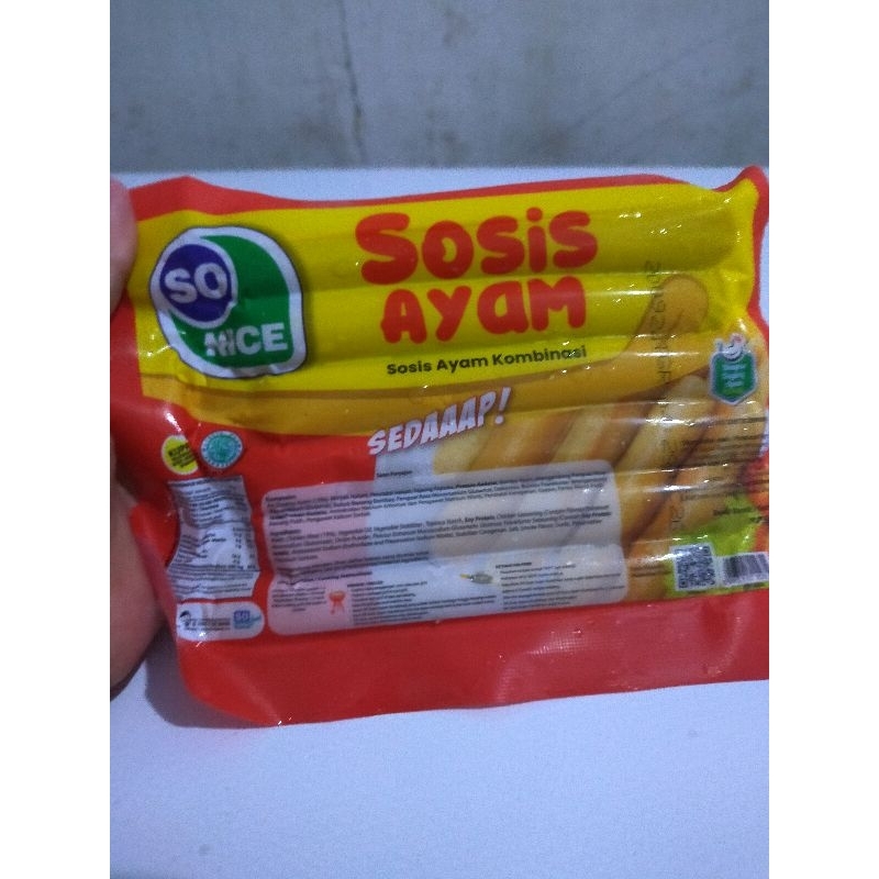 

Sosis ayam so nice 375g