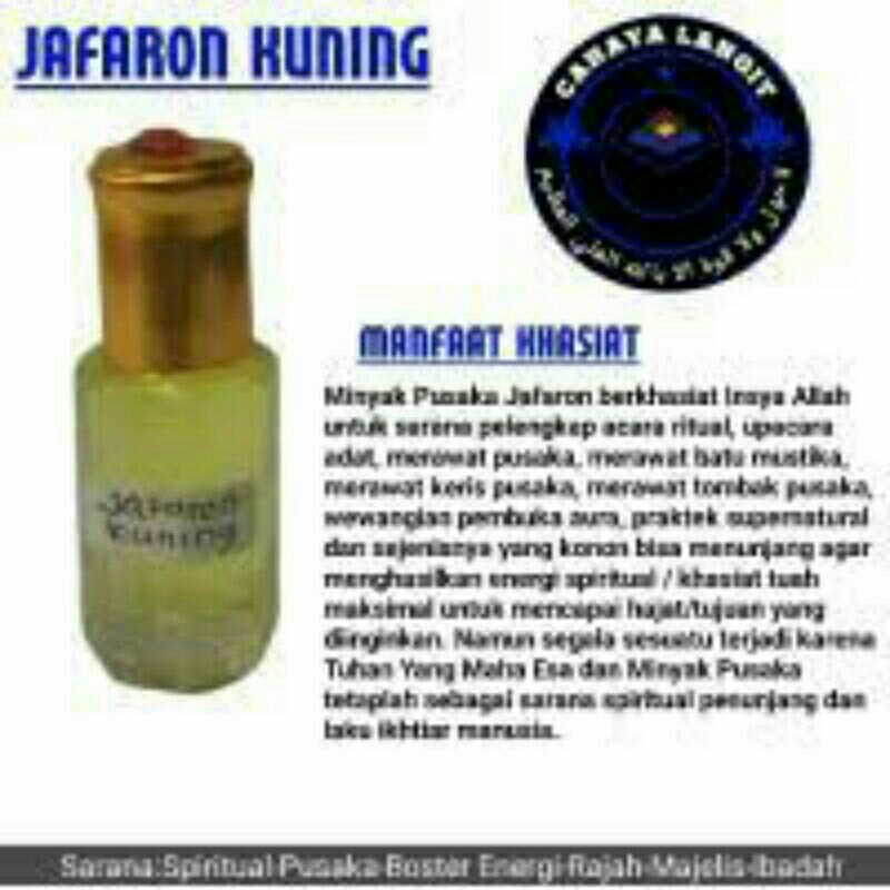 jafaron kuning asli 12ml