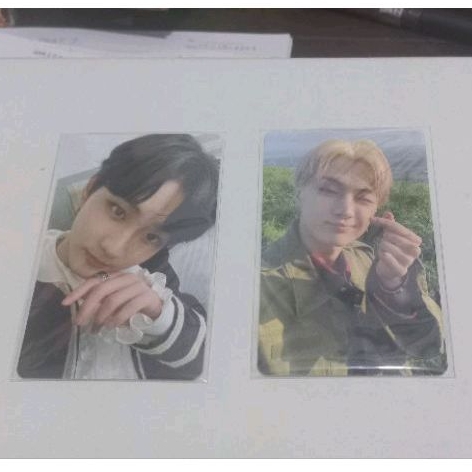 photocard enhypen jay dawn fingerheart dan photocard enhypen jungwon dusk akik