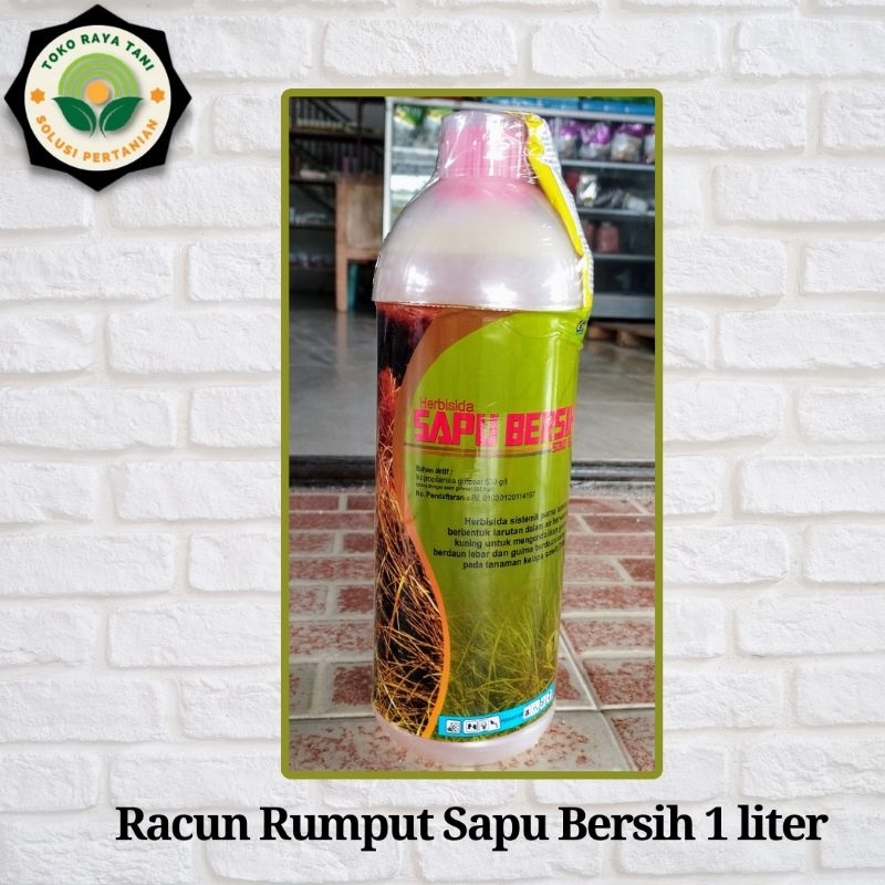 [COD] Jual Racun Rumput Sistemik Sapu Bersih isi 1 Liter