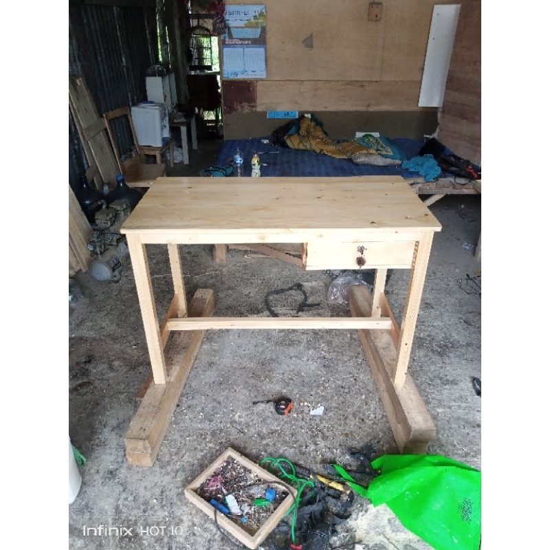 meja kasir meja laci kayu jati belanda