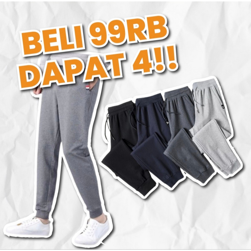 Celana panjang jogger pria keren | Celana joger pria premium quality korean style | Celana panjang p
