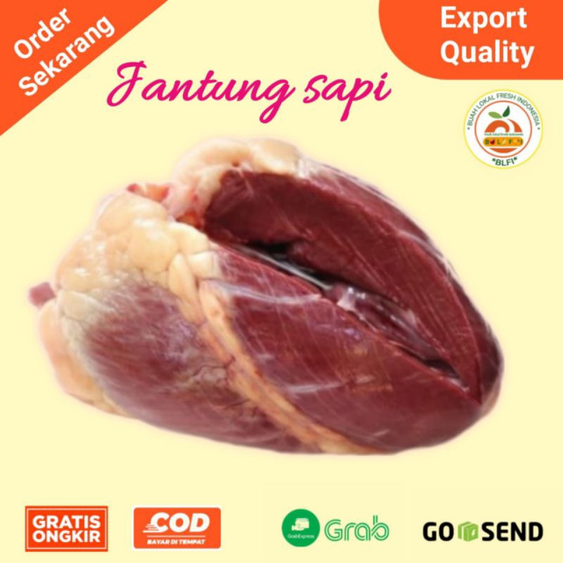 

JANTUNG SAPI ( 500gr )