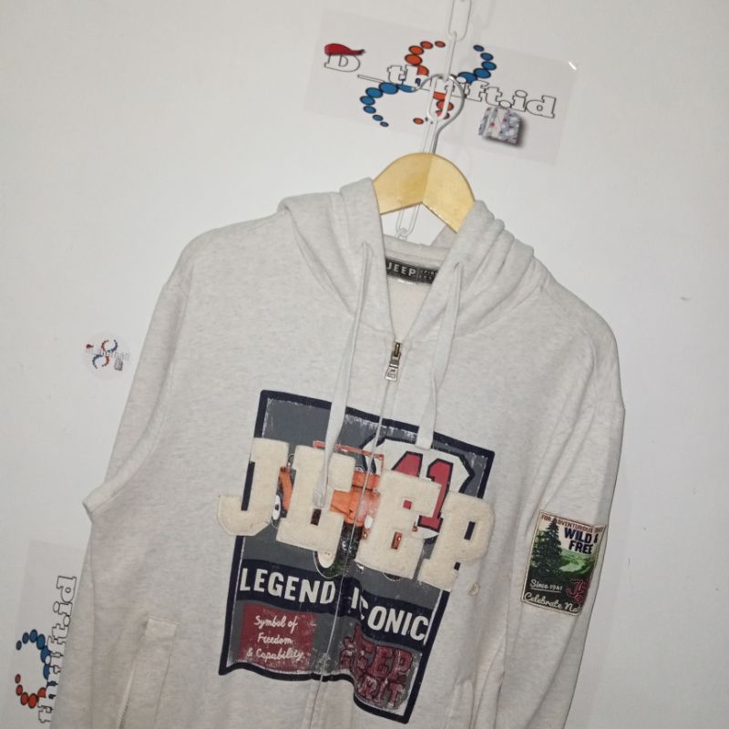 Hoodie JEEP bordir towel