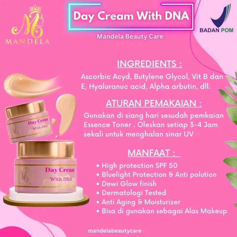 DAY CREAM MBC SKINCARE | Day Cream Mandela Beauty Care