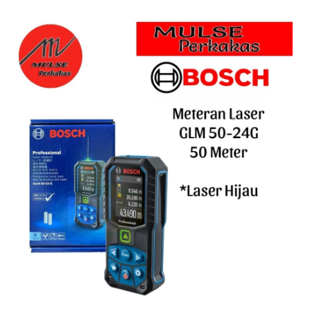 Meteran Laser Bosch GLM 50-23G 50Meter (Laser Hijau)