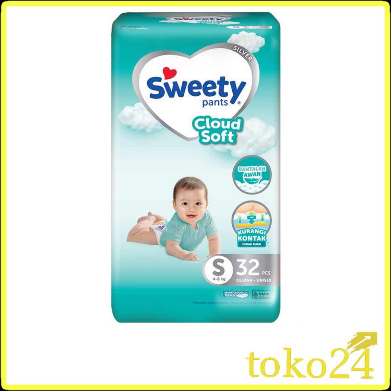 Sweety Silver Pants Ukuran S