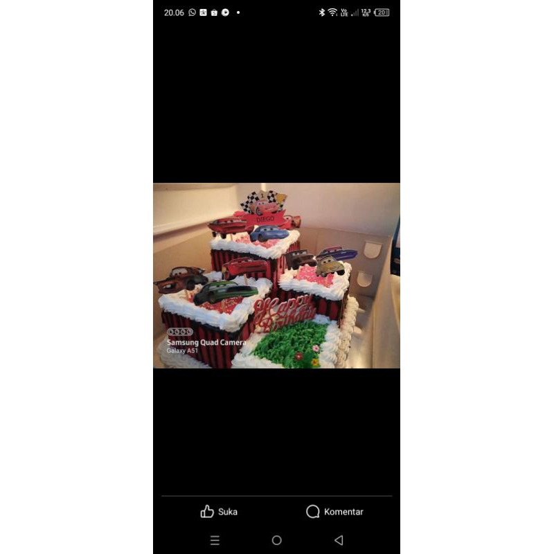 

Cake Ulangtahun 20cm