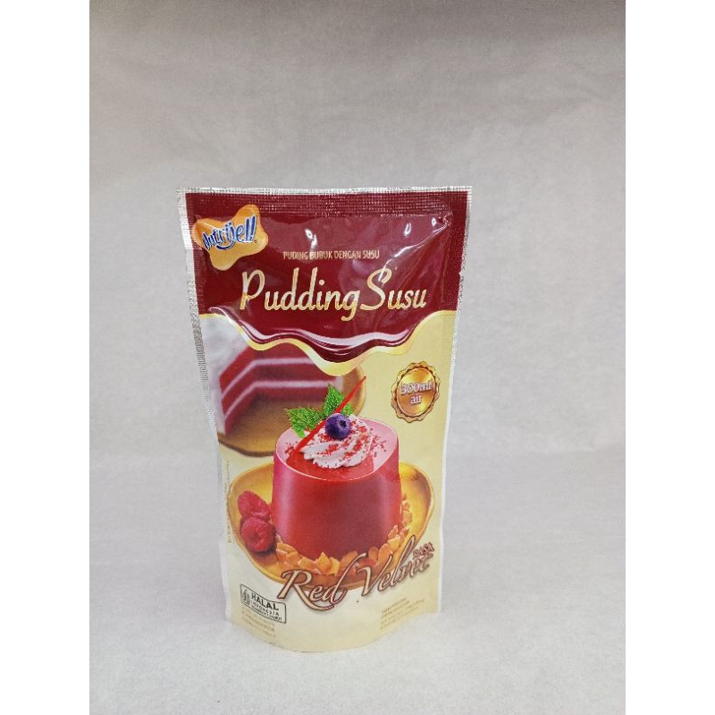 

nutrijell pudding susu red Velvet 110gr