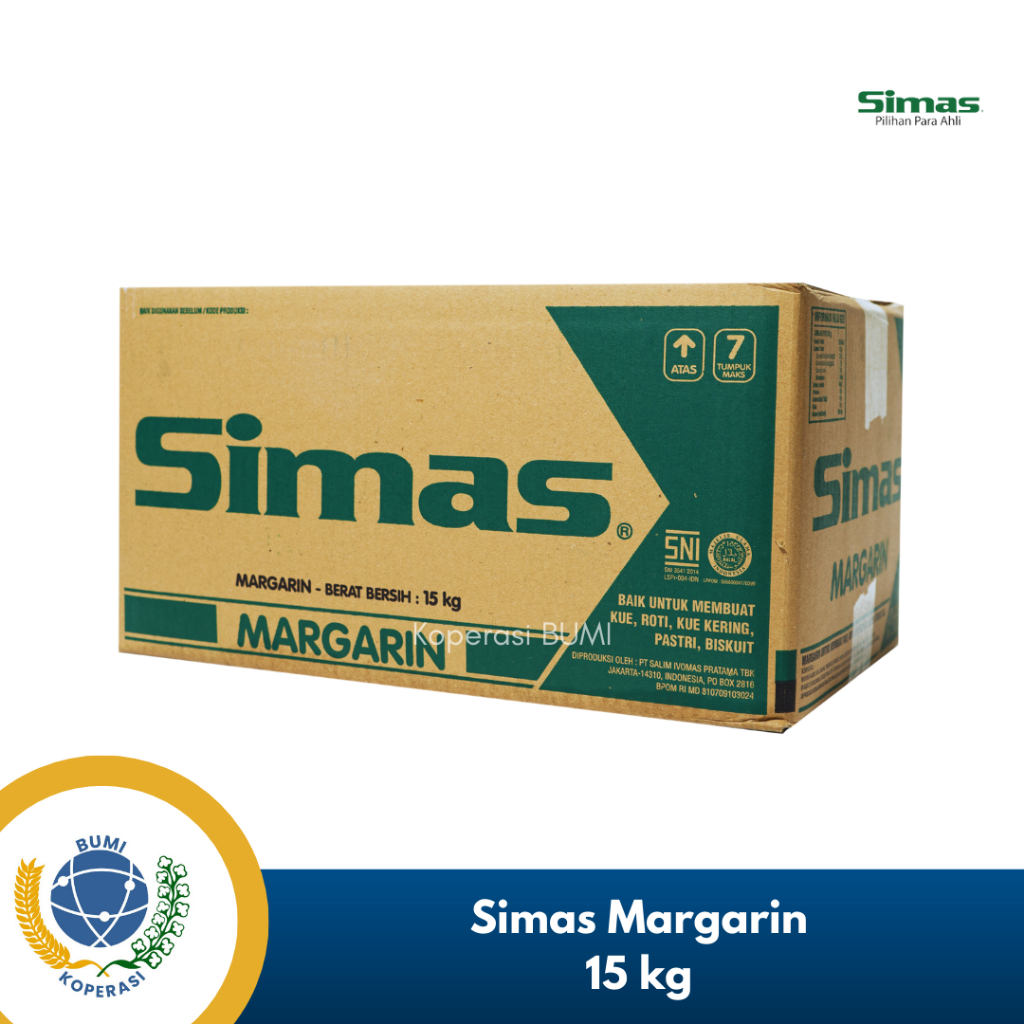 

Margarin Simas Margarine Simas 15 Kg