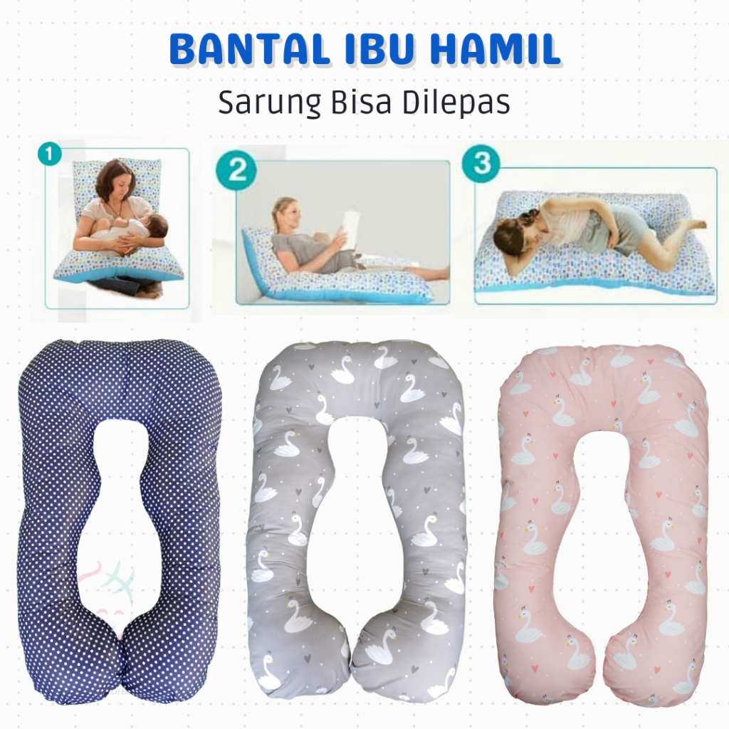 Bantal Hamil Bantal Ibu Hamil Perlengkapan Baby Kado Lahiran Guling Ibu Hamil