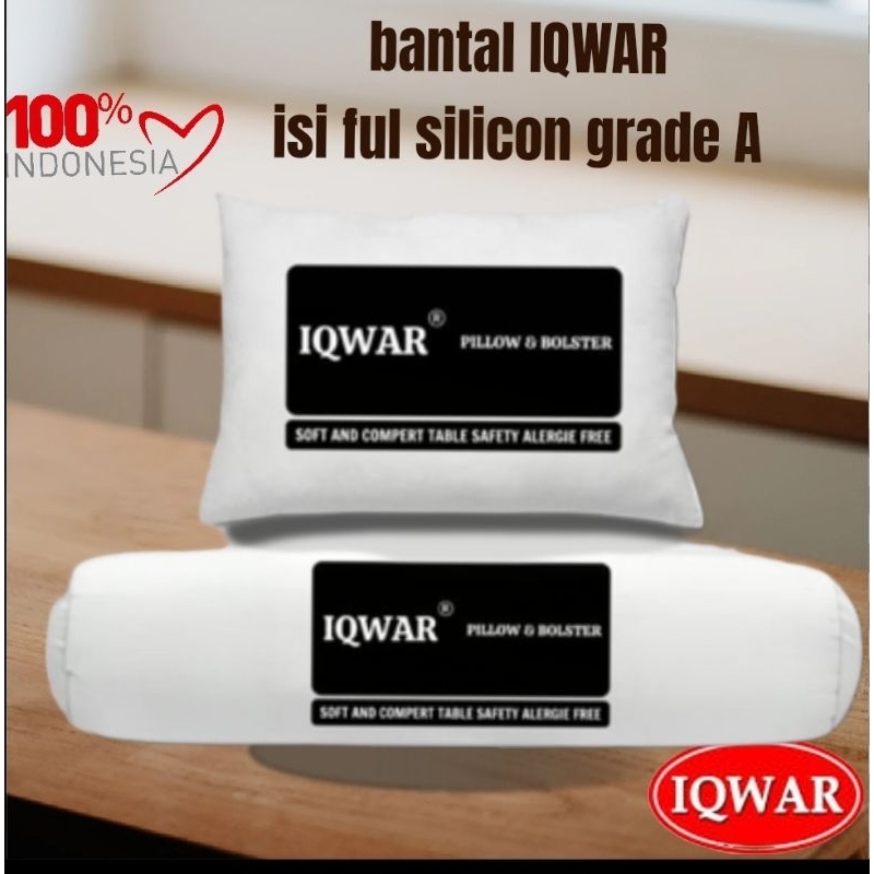 Bantal Guling Dakron Satu Set Empuk Nyaman Dan Halus Bantal tidur kepala,100% silikon super mewah kualitas bagus