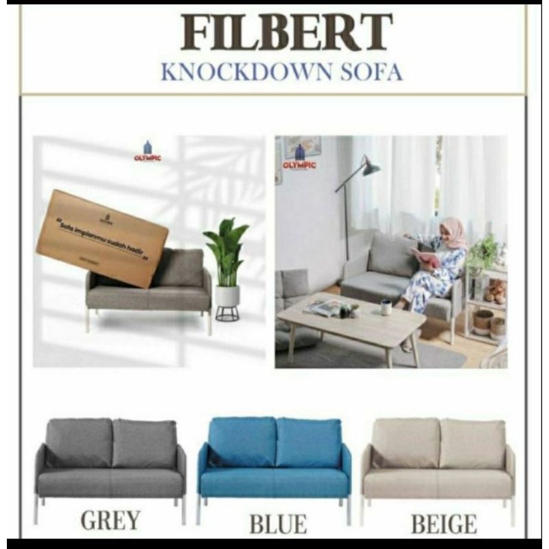 Sofa Knockdown Filbert
