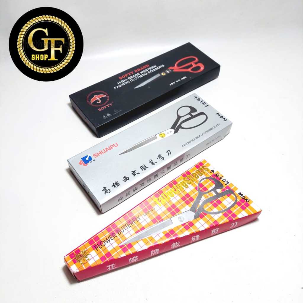 

SCISSORS / GUNTING KAIN SERBA GUNA SIZE: 8"-9"-10" METAL