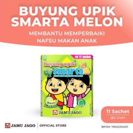 

Buyung Upik Smarta Melon Jamu Herbal Membantu Meningkatkan Nafsu Makan Anak