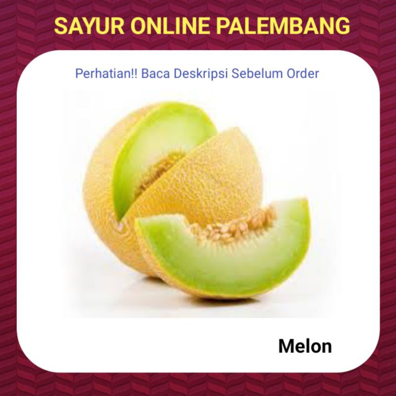 

Melon Per Buah - Sayur Buah Segar Online Palembang